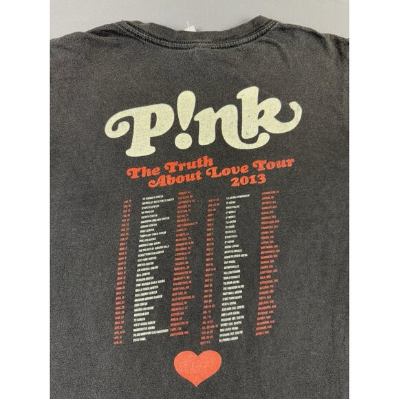 Vintage Y2K Pink Blow Me Tour Promo Concert Album Pop Music Band Black 2XL Women - Picture 6 of 8